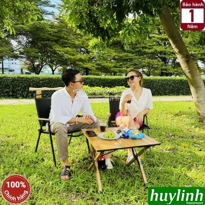 Ghế picnic dã ngoại gấp gọn Sumika K39 - Ghế cà phê - Ghế câu cá - Tải trọng 120kg chắc chắn - Hàng chính hãng