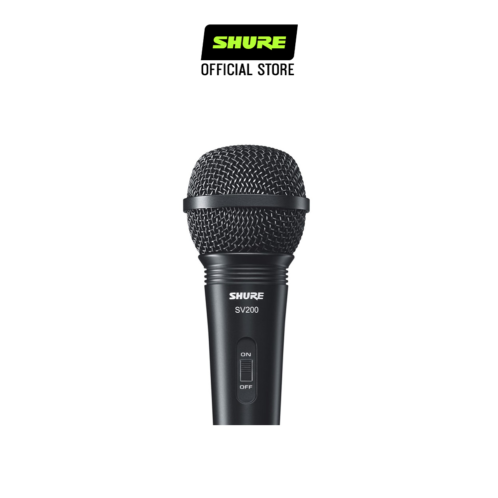 Micro Shure SV200-Q-X - Hàng chính hãng, chất lượng cao cấp giá tốt dùng cho karaoke &amp; thu âm