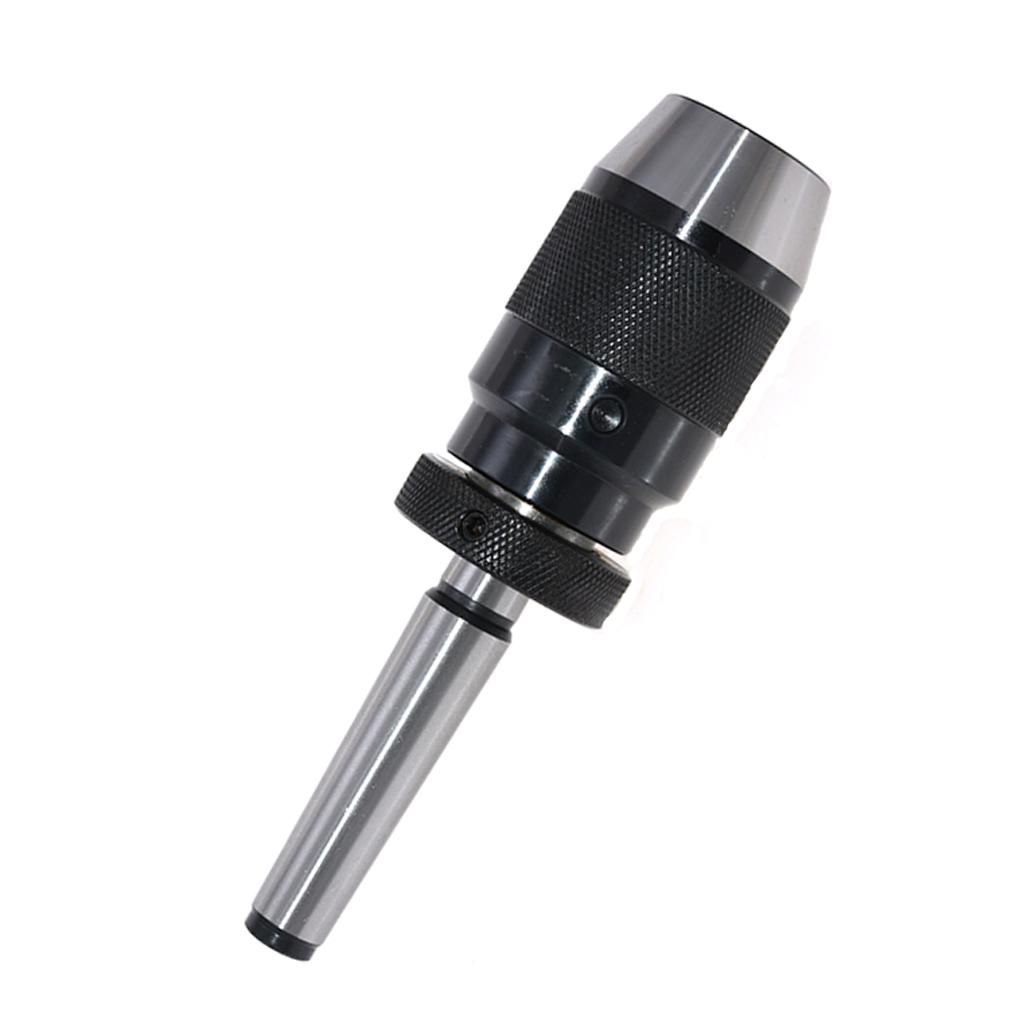 Steel Self Tighten Keyless Lathe Drill Chuck MT2-B16 Arbor Live Center 16mm MK2