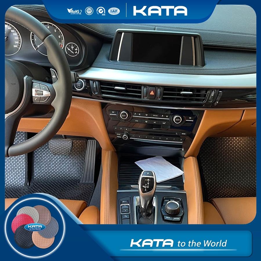 Thảm lót sàn ô tô KATA cho xe BMW X6   - Khít với sàn xe, Chống trơn, Không mùi, Không ẩm mốc
