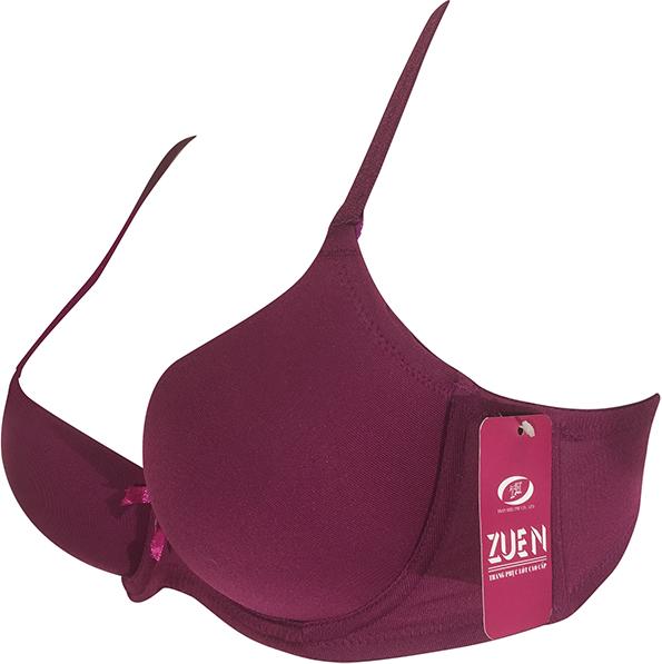 Áo Ngực Trơn Có Gọng Đệm Dày Zuen THA2014 - Tím