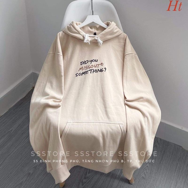 Áo hoodie DID YOU H2A876