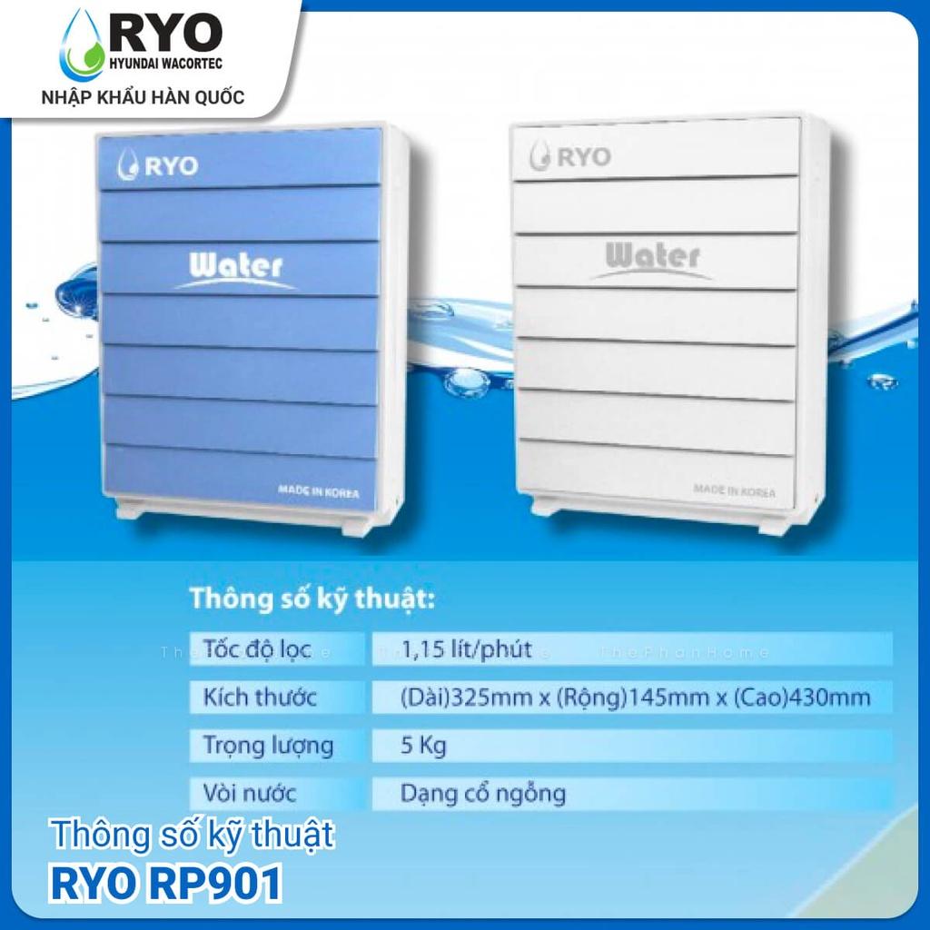 Máy Lọc Nước RYO HYUNDAI RP901 - UF 5 cấp lọc, Không dùng điện, Hàng Chính Hãng