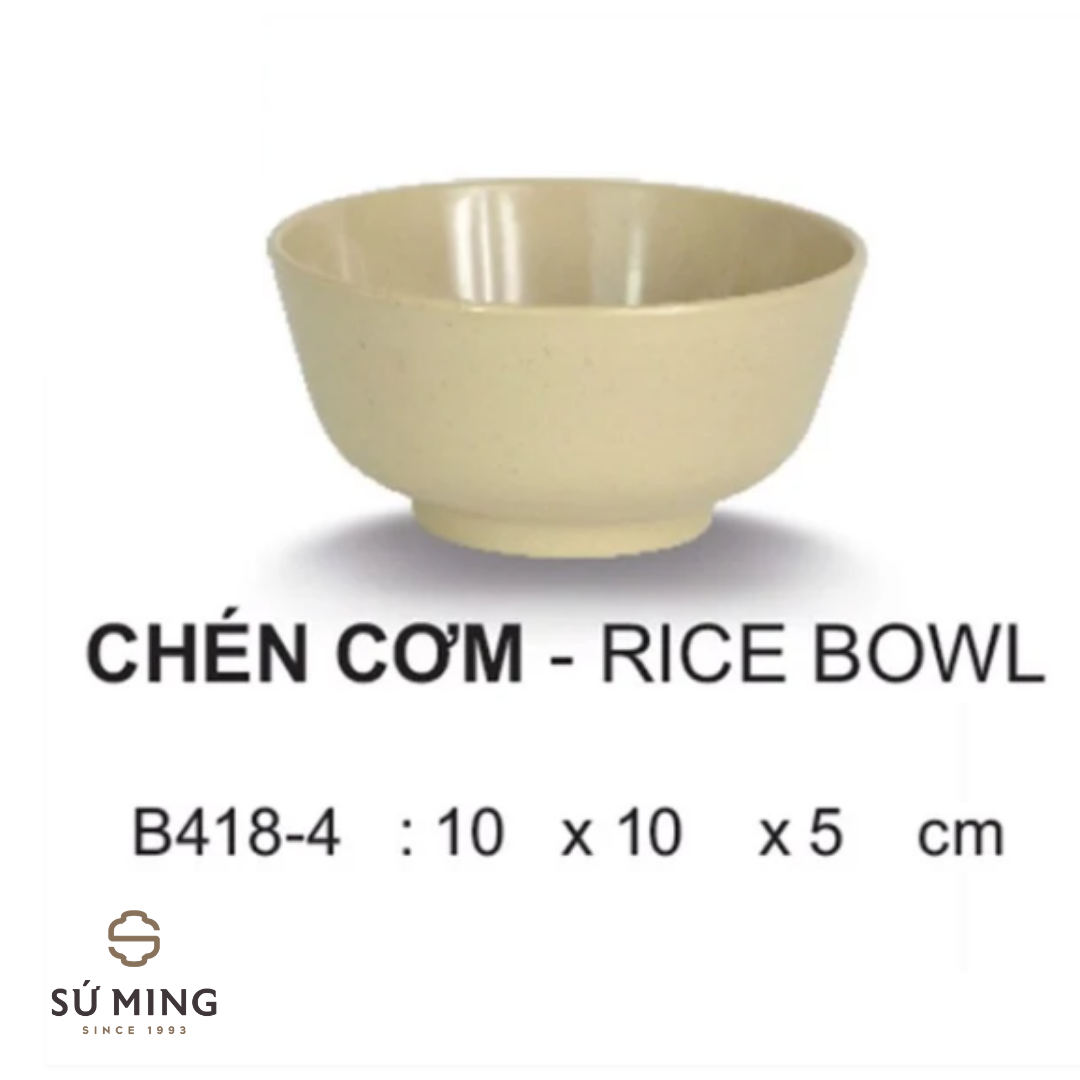 Chén Bát Cơm Nhựa Melamine Cao Cấp Đủ Size Dùng Trong Nhà Hàng, Quán Ăn