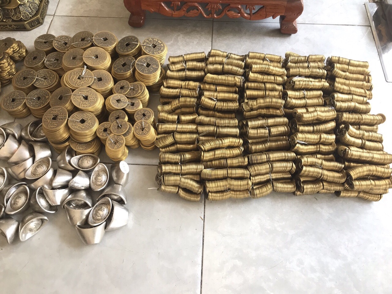 Đồng xu 6 phân 12 con giáp bằng đồng