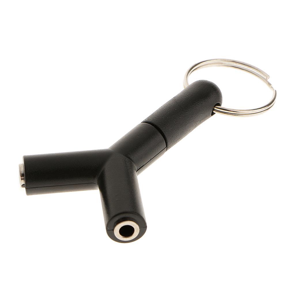 3.5mm Jack Stereo Audio Earphone Headphone   Splitter Adapter