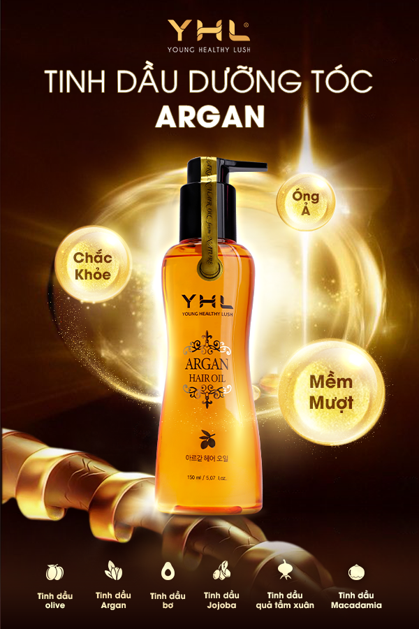 Tinh Dầu Dưỡng Tóc Argan Oil YHL