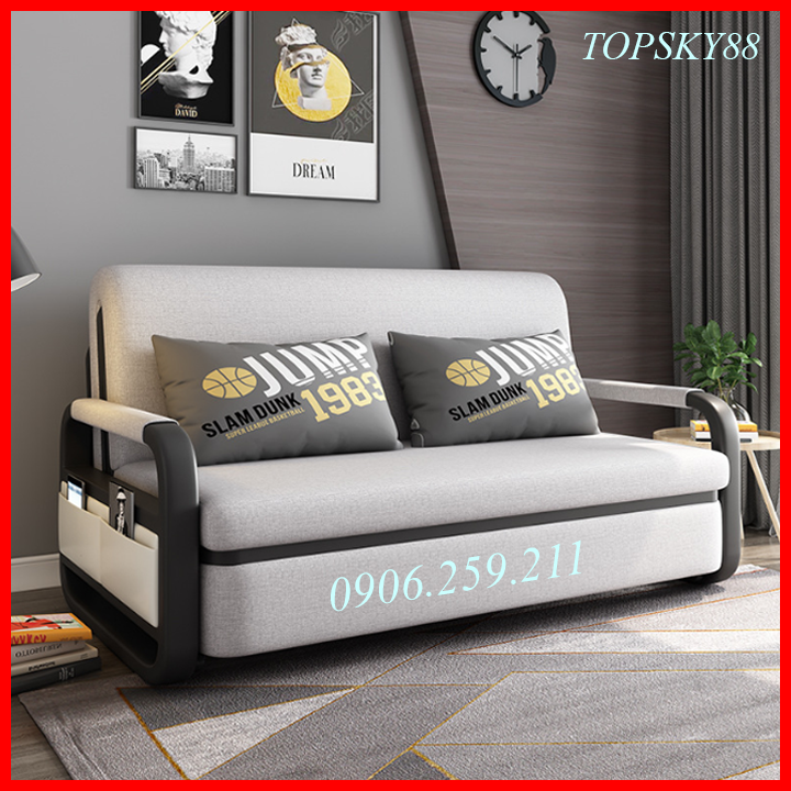 Giường sofa thông minh,Giường sofa cao cấp khung thép - Ghế sofa đa năng - Sofa Bed thông minh