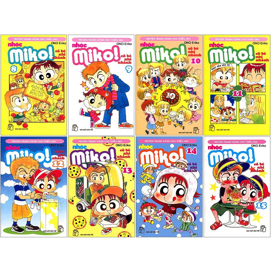 Boxset Nhóc Miko! Cô Bé Nhí Nhảnh
