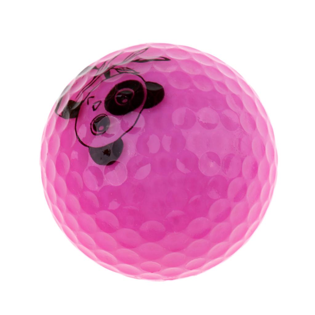 Golf Driving Range Practice Ball Double Layer Golf Ball Cute Panda