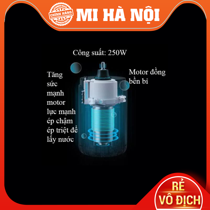 Máy ép chậm trái cây Xiaomi BUD BJ32 Hàng chính hãng