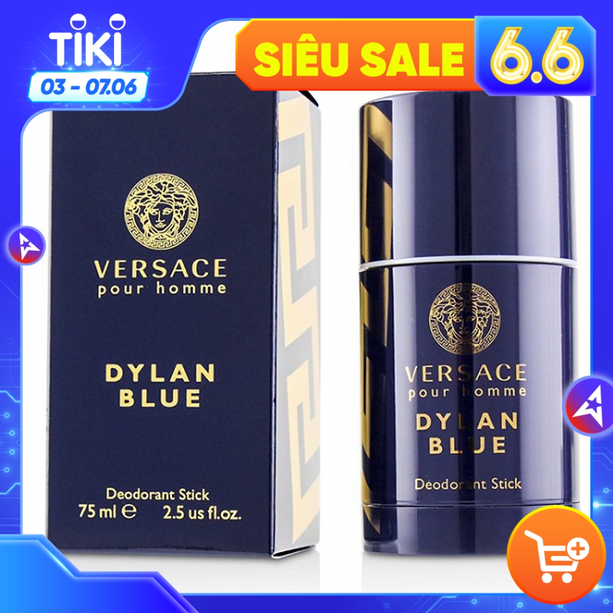 Lăn khử mùi dạng sáp Versace Dylan Blue nam