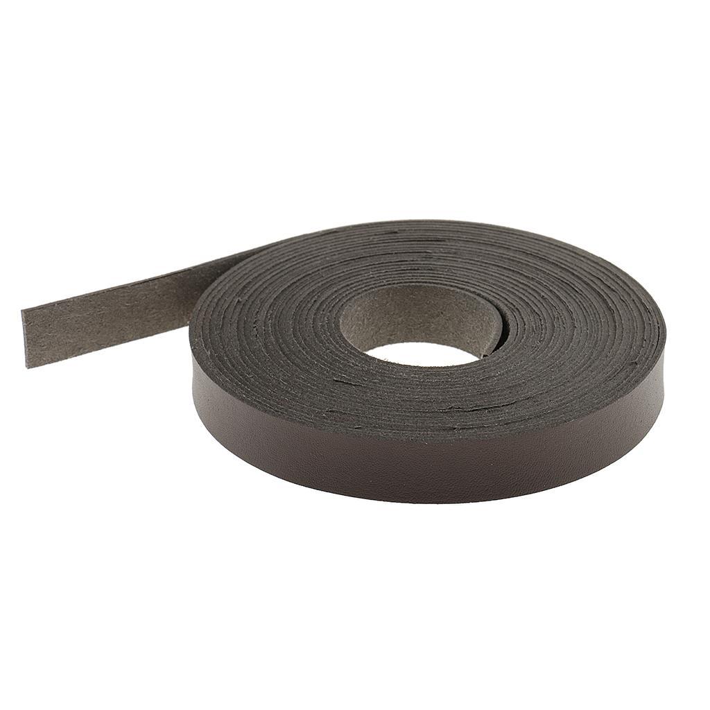 3 Pieces Assorted Color DIY Crafts Leather Strap Strip 15mm Wide