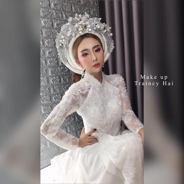 Mấn mỹ nhân 3 tầng phụ kiện cô dâu ngày cưới