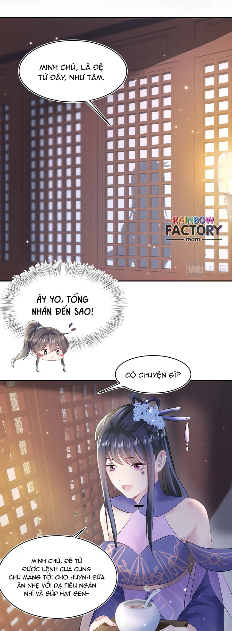 bạch liên hoa tuyệt mĩ dạy học online chapter 100 9