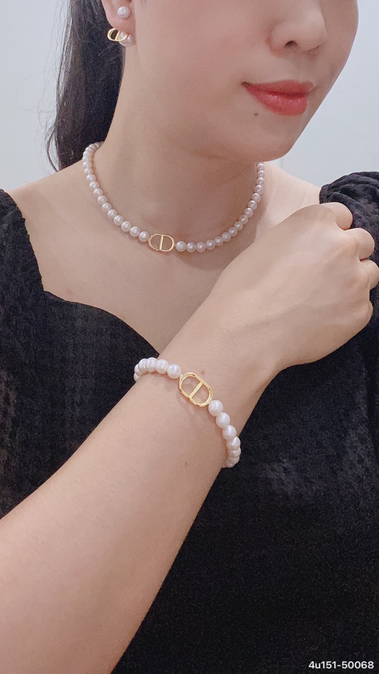 [Ảnh thật - Chọn màu] Bộ Trang sức Ngọc Trai CAO CẤP SIÊU PHẨM hàng chuẩn khóa bạc xi vàng 18k  (MSP: 170500)