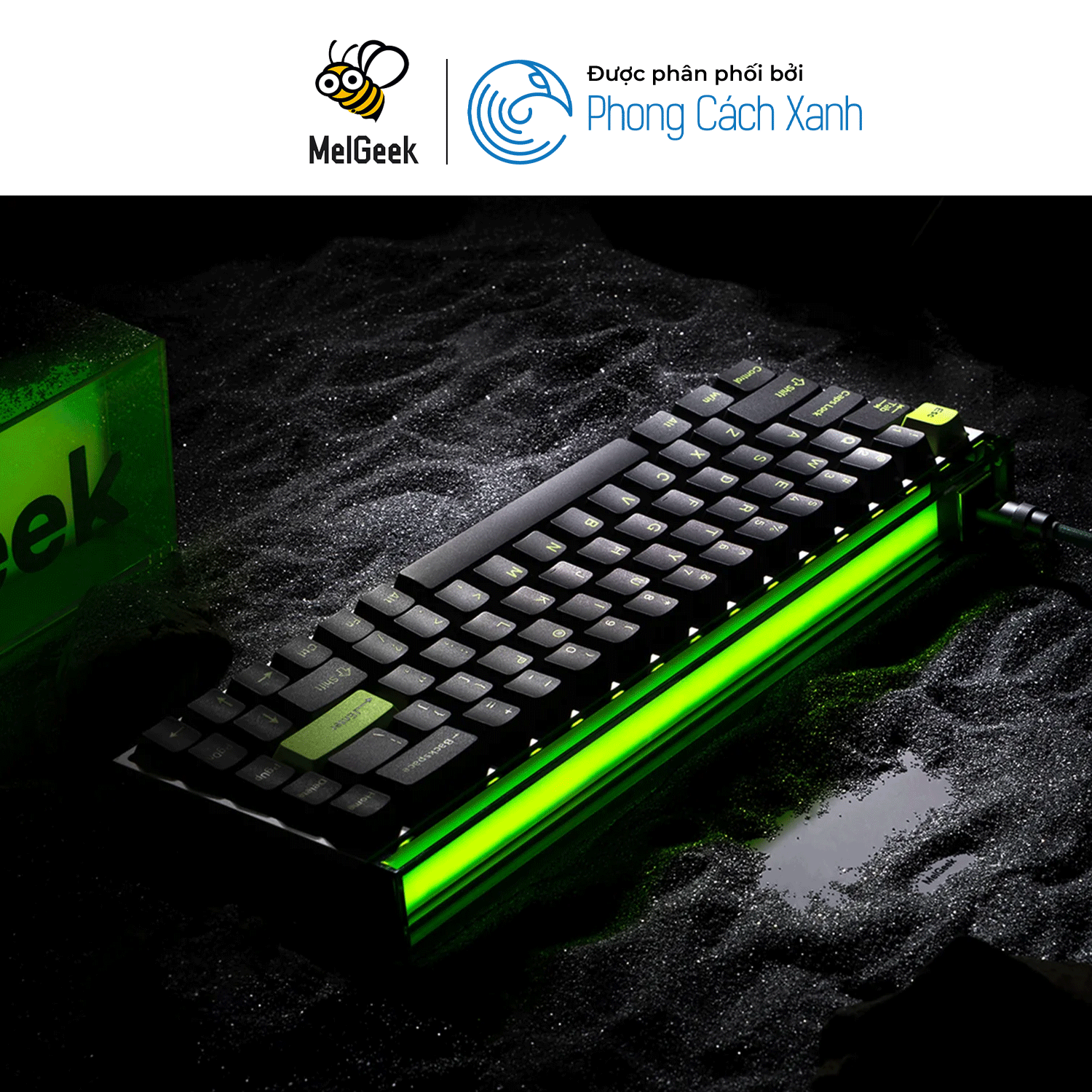 Bàn phím HE MelGeek MADE68 Ultra 8K - Case nhôm | Rapid Trigger - Hàng Chính Hãng