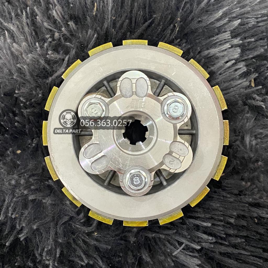 Bộ nồi độ drem wave Si 50 , Ex50 , , SYM 6 lò xo đầy đủ lá côn lá sắt và lò xo ATE Racing