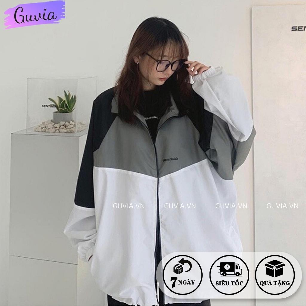 Áo Khoác Dù SENTINIALS 2 Lớp Form Rộng Nam Nữ Unisex, Áo Gió Bomber Bóng Chày Chống Nắng Ulzzang