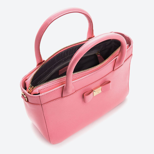 Túi da nữ Louis Fontaine Marie màu hồng size M