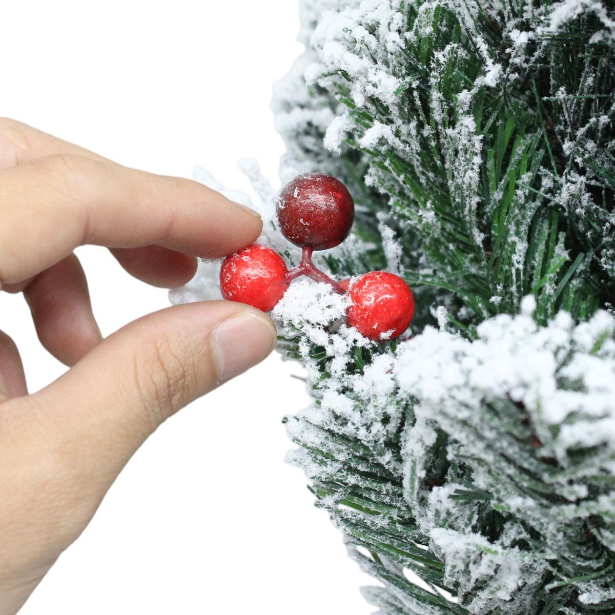 Cây Thông Mini 3 Loại Lá Phủ Tuyết Trang Trí Noel 75 cm - Chaang Chiia LP-3LLD-75CM