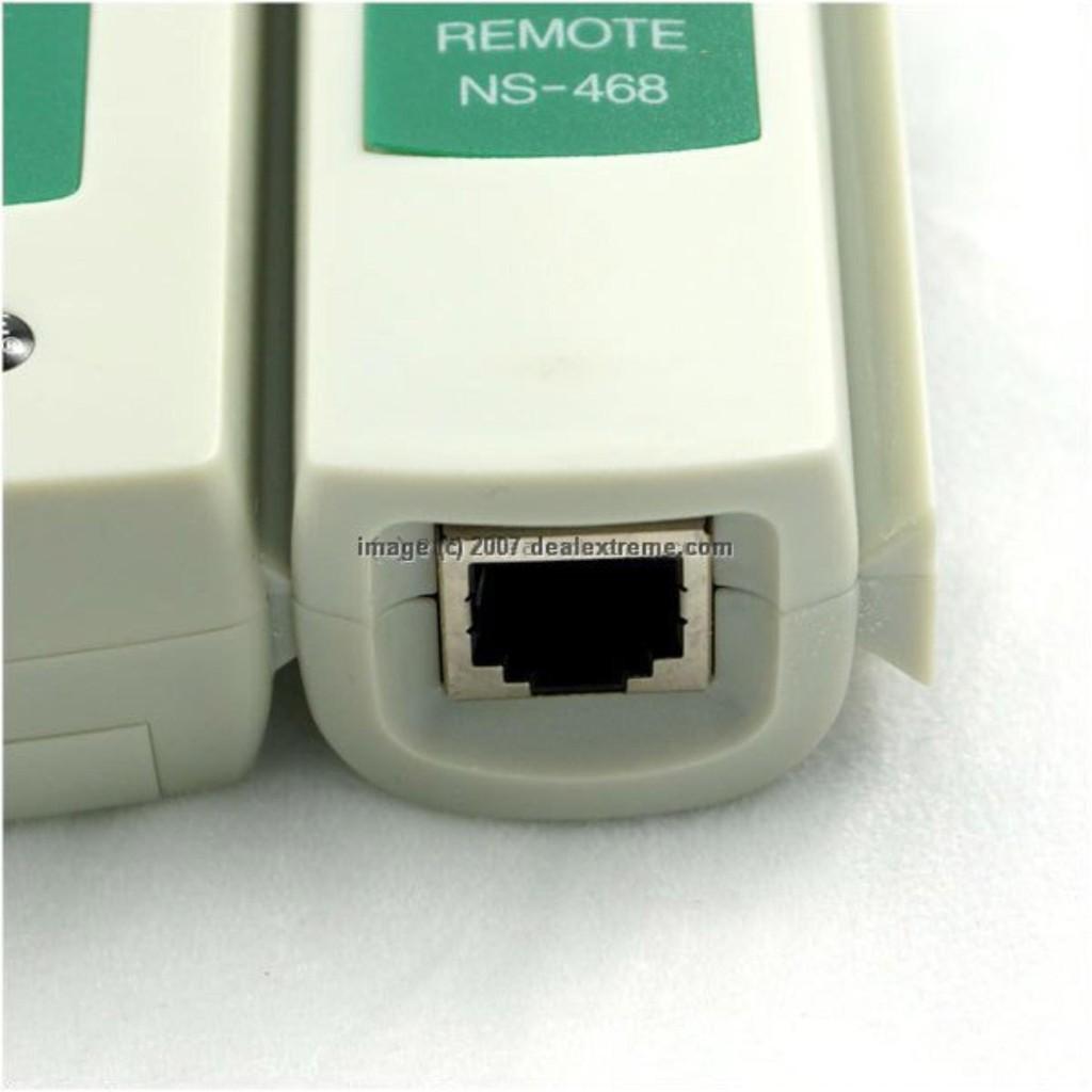 Bộ Test Cáp Mạng (tặng kèm pin) - Hộp Kiểm Tra Dây Mạng - RJ45