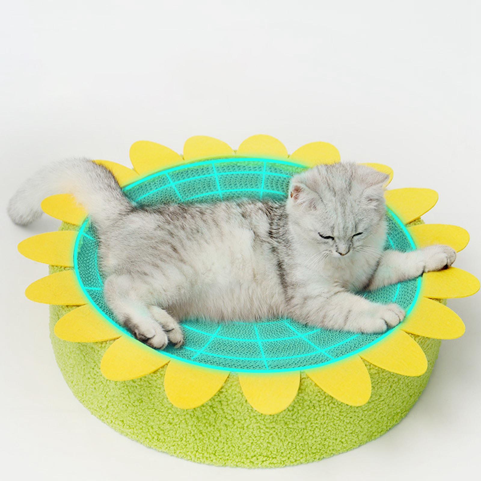 Cat Scratcher Cardboard Nest Corrugated Scratching Board for Kitty Kitten