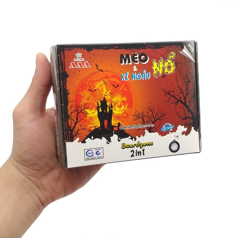 Boardgame 2in1 LHT Mèo Nổ - Xí Ngầu Lắc