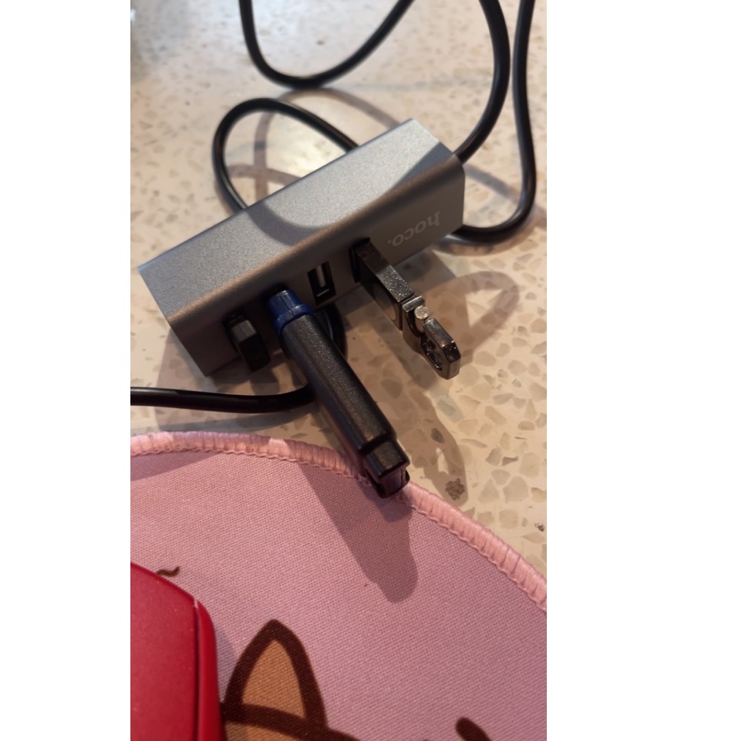 Bộ Chia 4 Cổng USB Hoco HB1 - Hàng Chính Hãng