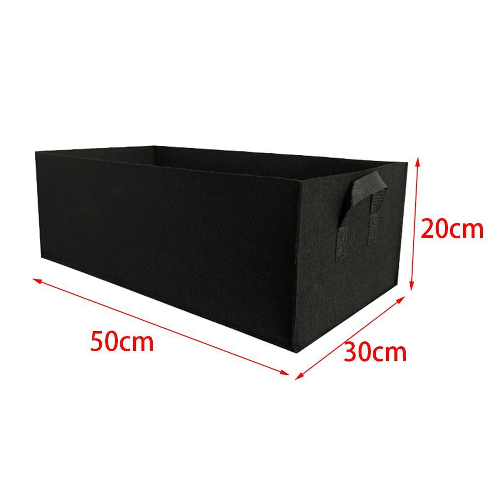 2Pieces Planting Non-Woven Holds Soil ECO MATERIAL BREATHABLE