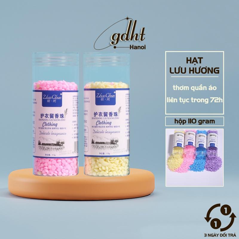 Hạt lưu hương quần áo 4 mùi hương - Hạt thơm xả quần áo lưu hương tới 72h hộp 110g