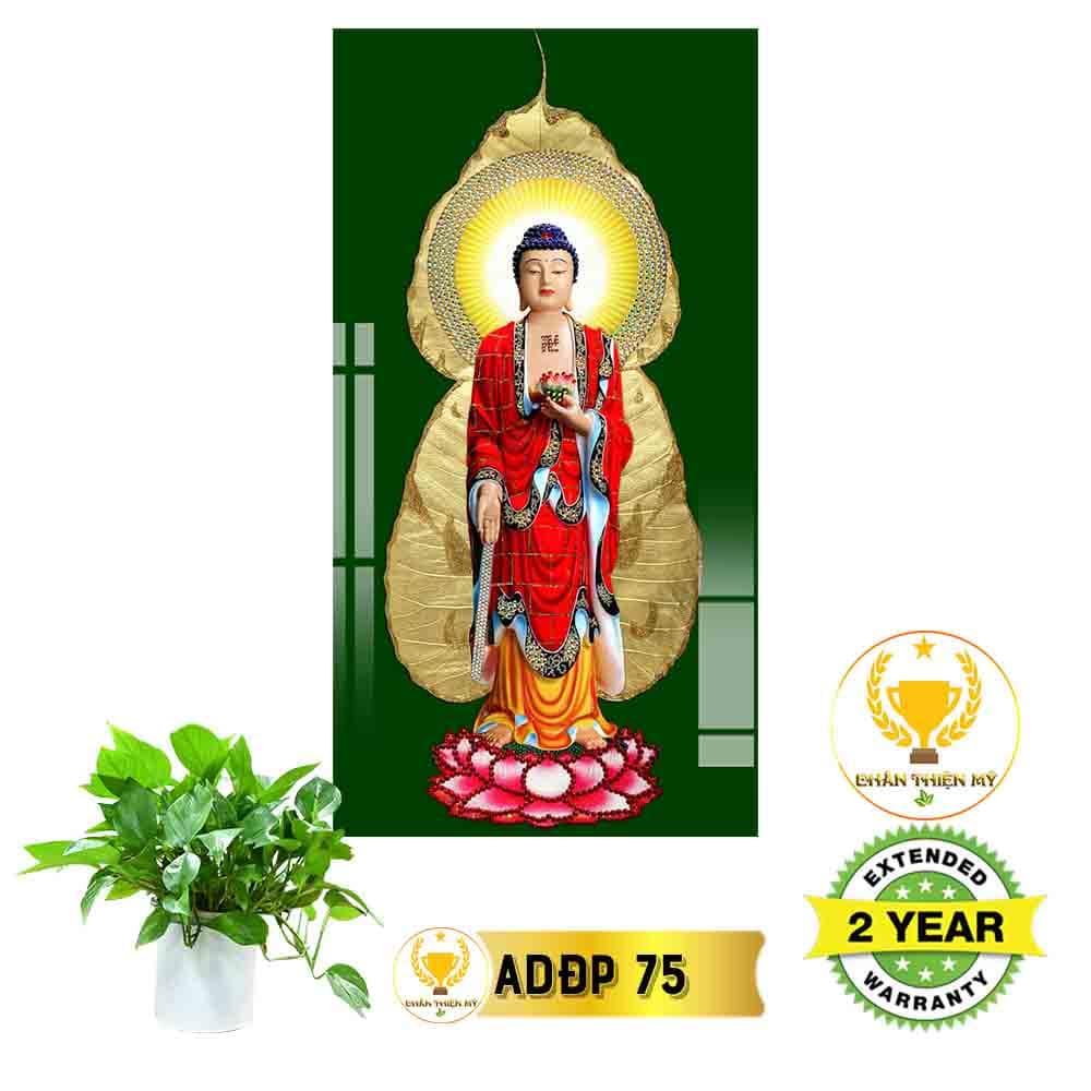 Tranh Phật A Di Đà có khung_ADDK12