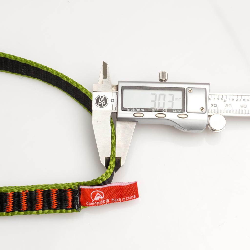 Climbing Sling Rock Nylon Flat Cord Mountaineering Safety Rope Belt 60cm