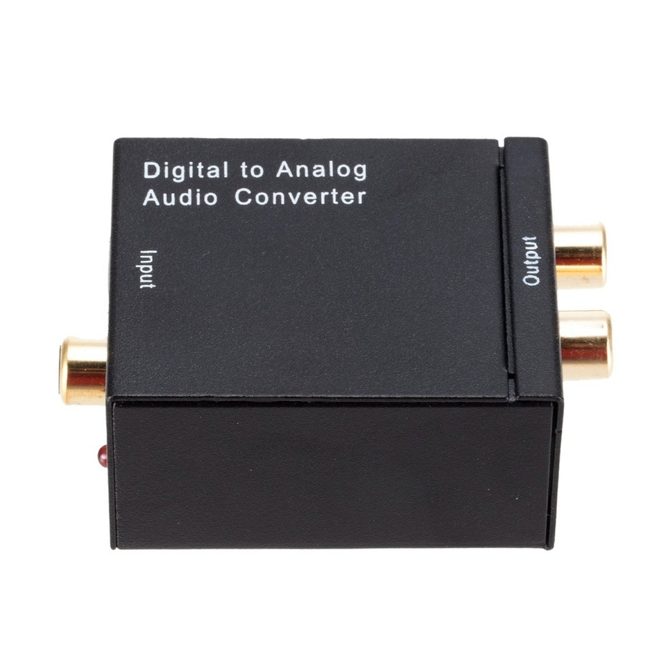 DAC Digital sang Analog Audio Converter Optical Fiber Tín hiệu đồng trục với bộ giải mã bộ khuếch đại STEREO SPDIF SPDIF tương tự 3,5mm