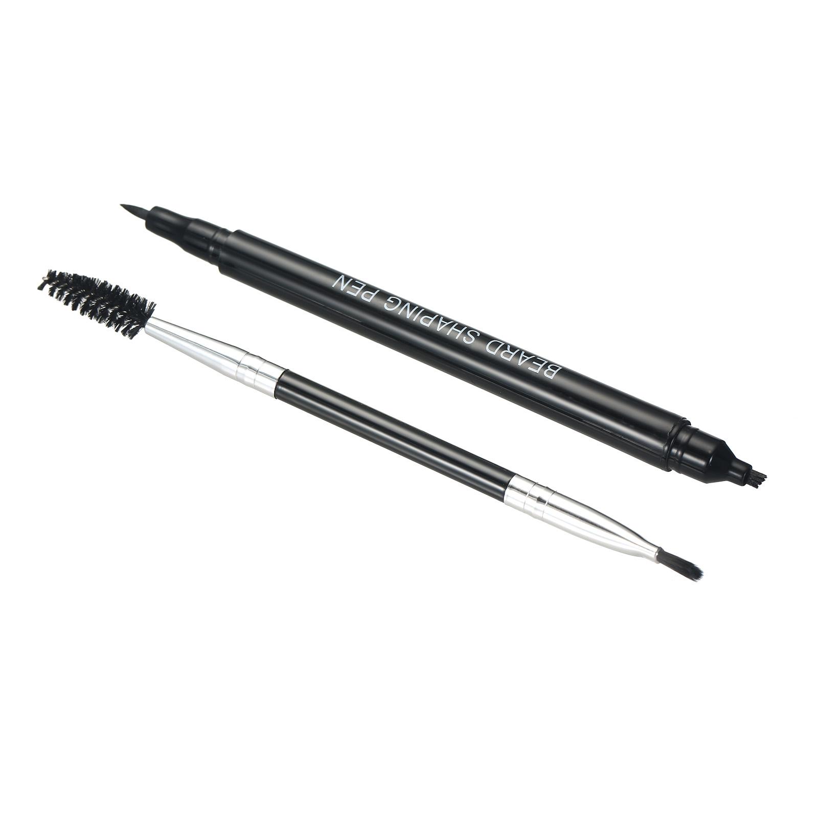 Bút vẽ râu cho nam giới thiết kế 2 đầu,sản phẩm Không thấm nước và chống mồ hôi