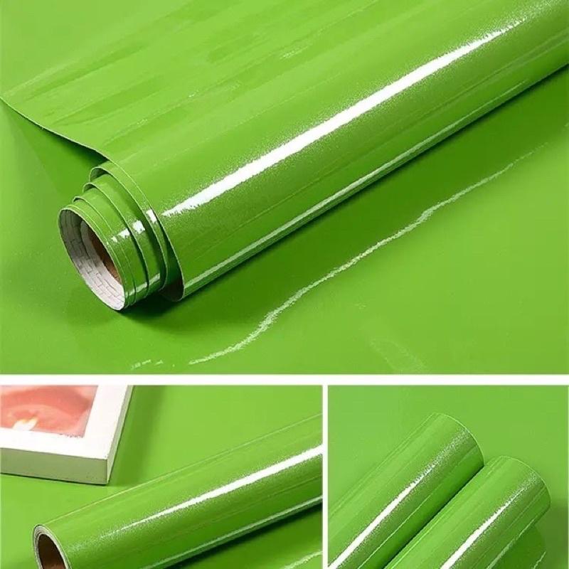 5M decal DÁN TƯỜNG MÀU PHỦ NHŨ BÓNG keo sẵn khổ 60cm