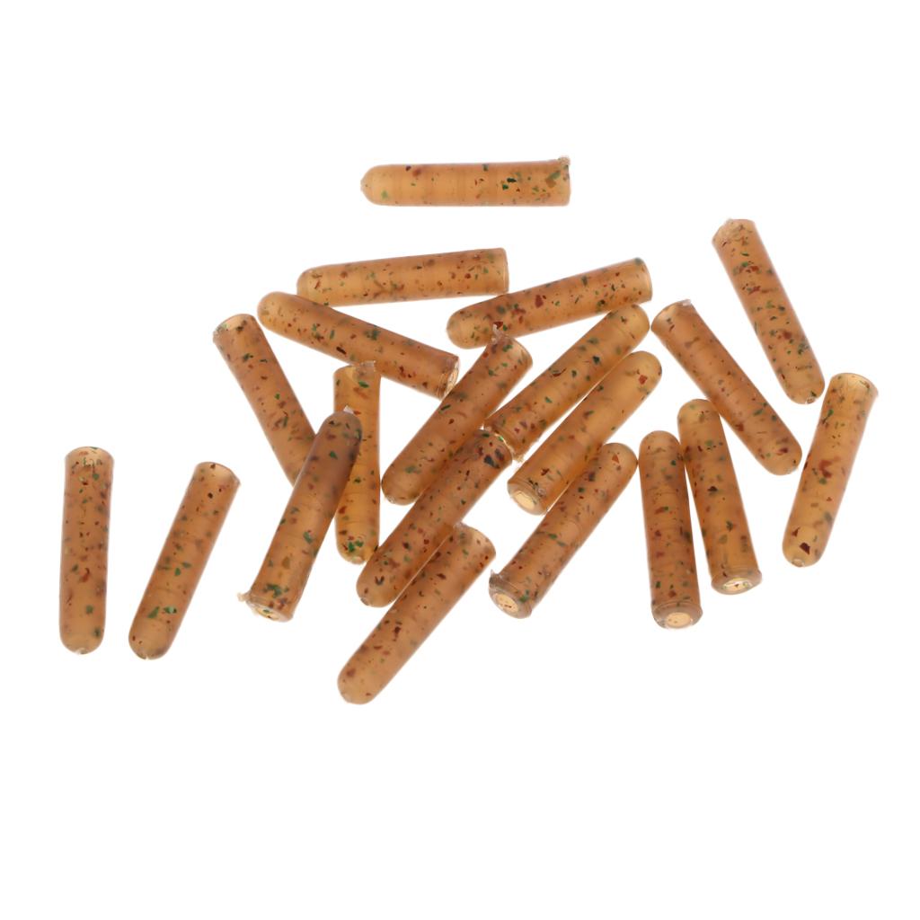 20Pcs/pack Durable Helicopter Rig Sleeves Carp Fishing Terminal Tackle 25mm