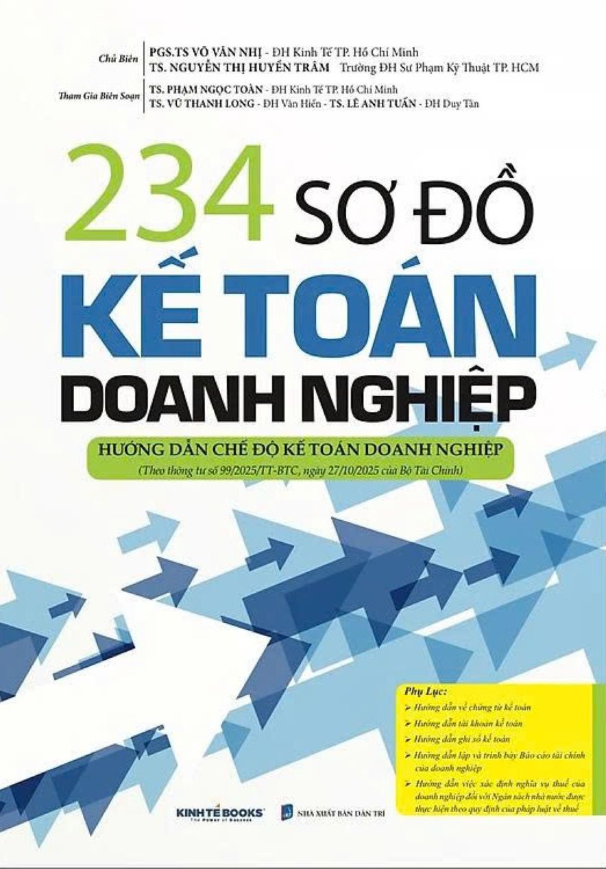 234 Sơ Đồ Kế Toán Doanh Nghiệp Hướng Dẫn Chế Độ Kế Toán Doanh Nghiệp (Theo Thông Tư Số 99/2025/TT-BTC)