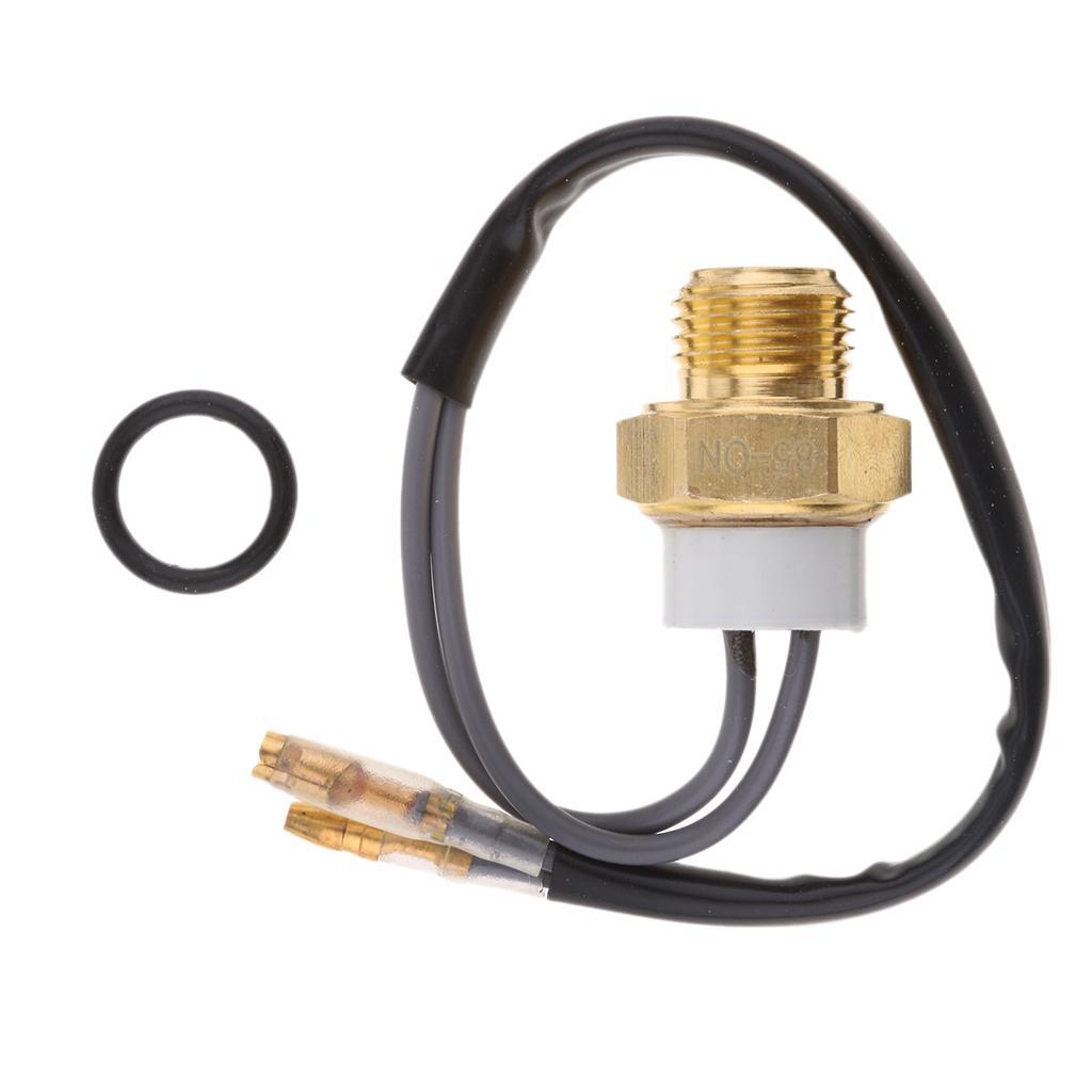 2xWater Temperature Radiator Fan Switch for for Suzuki BANDIT 250 GSX400 GK7BA
