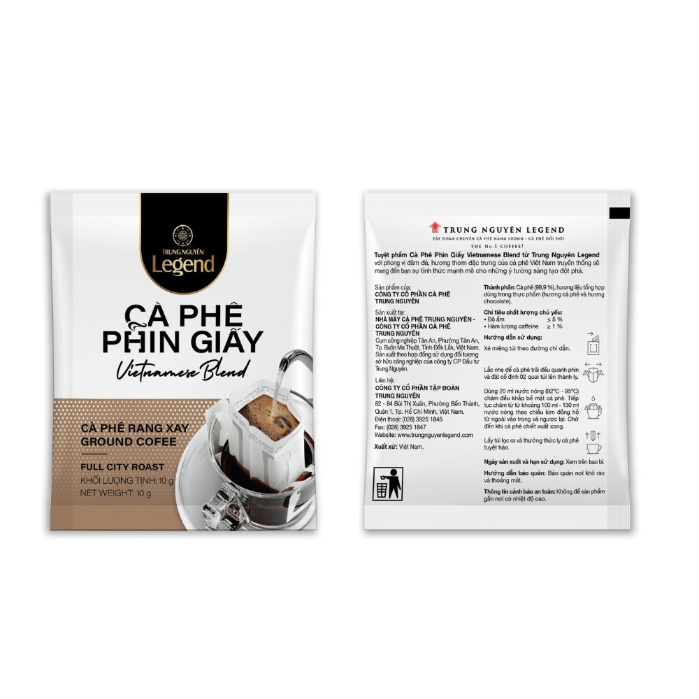 Cà phê phin giấy Trung Nguyên Legend Vietnamese Blend