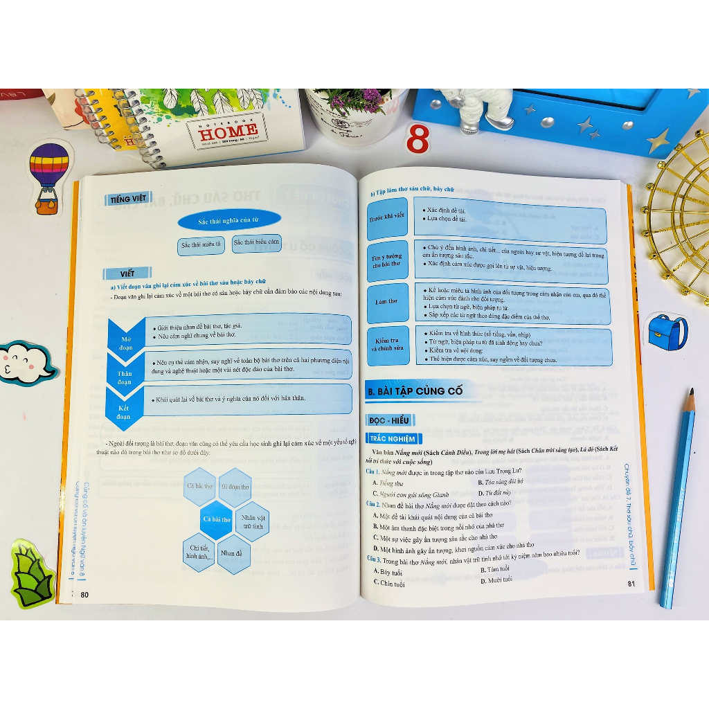 Sách - Củng Cố Và Ôn Luyện Ngữ Văn Lớp 8 - Biên soạn theo chương trình GDPT mới -