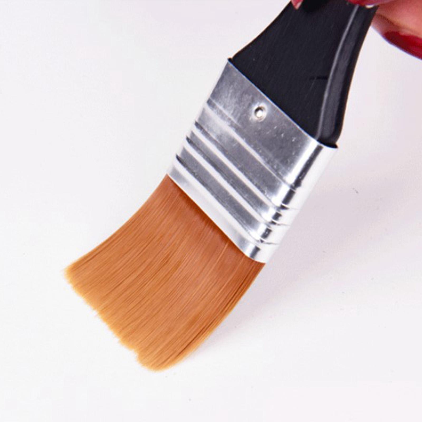 Artist Paint Brushes Acrylic Oil Watercolour Painting Craft Nylon Brush