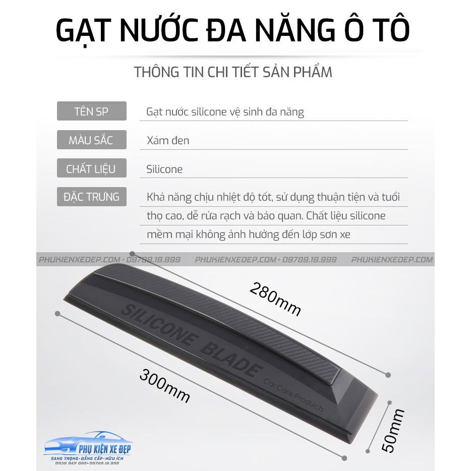 Cây gạt nước Silicon Nguyên Khối cầm tay mềm vệ sinh kính cho xe hơi