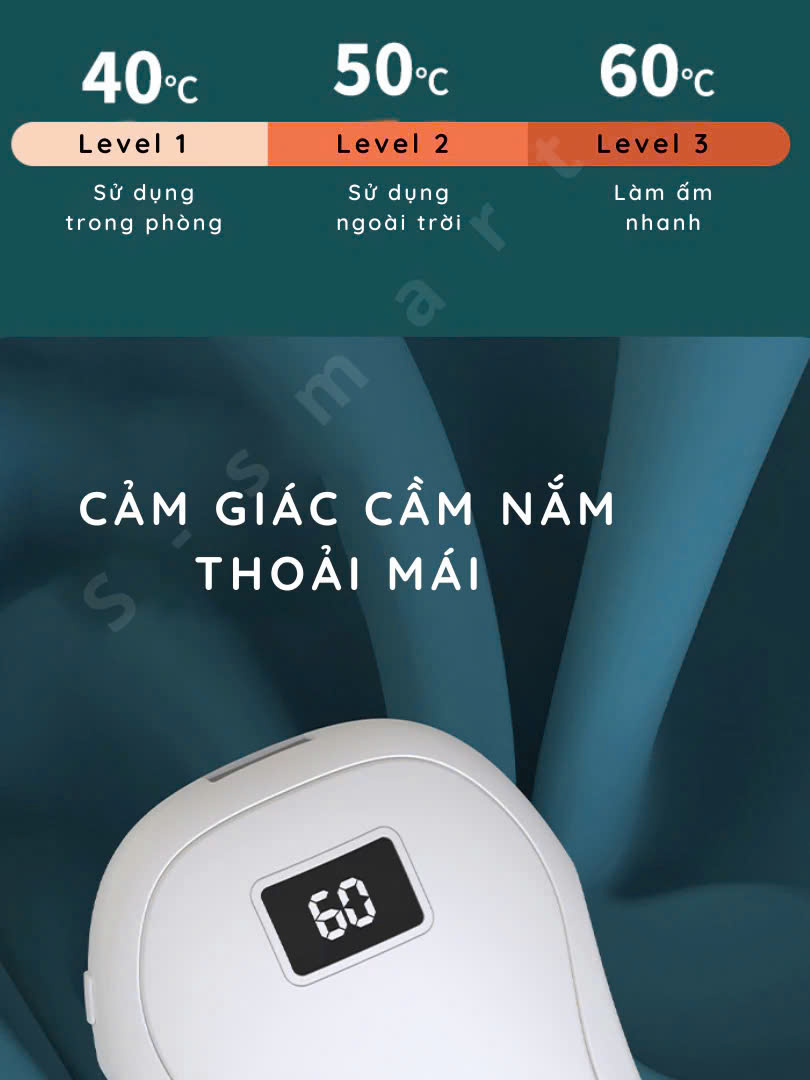 COMBO 5 Miếng Dán Giữ Nhiệt Cơ Thể 6 giờ Văn Phòng Phượt Du Lịch Dã Ngoại - Hàng Nhập Khẩu