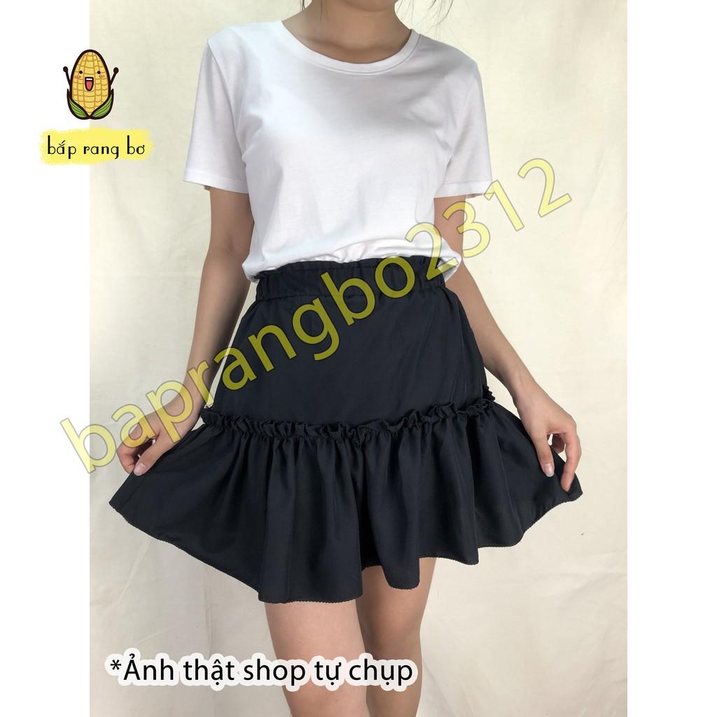 CHÂN VÁY XÒE 2 TẦNG CHO NỮ