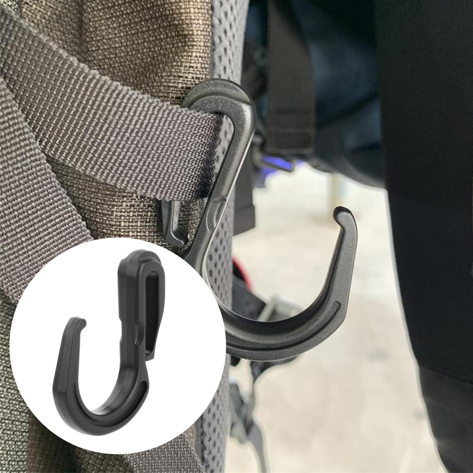 Outdoor Strap Hook Webbing Camping S-Shaped Holder Belt Carabiner Clip Sport