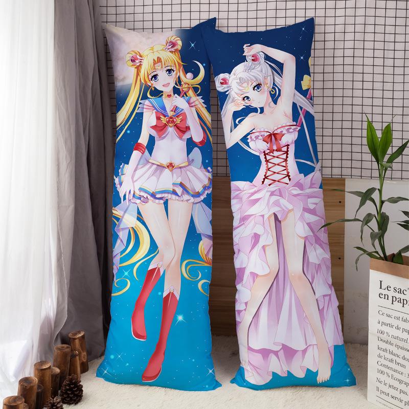 Thủy Thủ Mặt Trăng Dakimakura Áo Gối Ôm Sát Cơ Thể Ruột Gối Gợi Cảm Anime Nhật Bản Game Áo Gối Otaku Gối