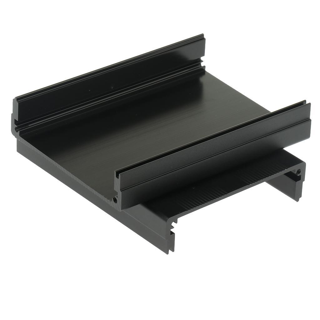 100x76x35mm Extruded Aluminum Project Electronic PCB Box Instrument Case