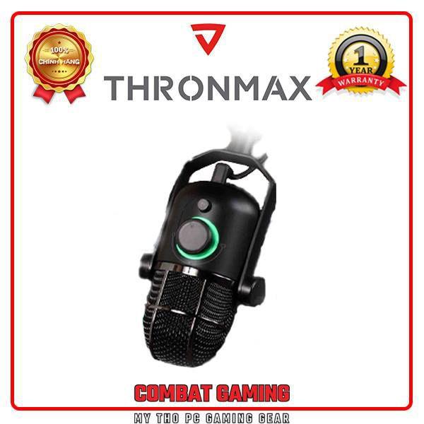 Micro Thu Âm THRONMAX MDRILL DOME M3 PLUS JET BLACK- Hàng Chính Hãng