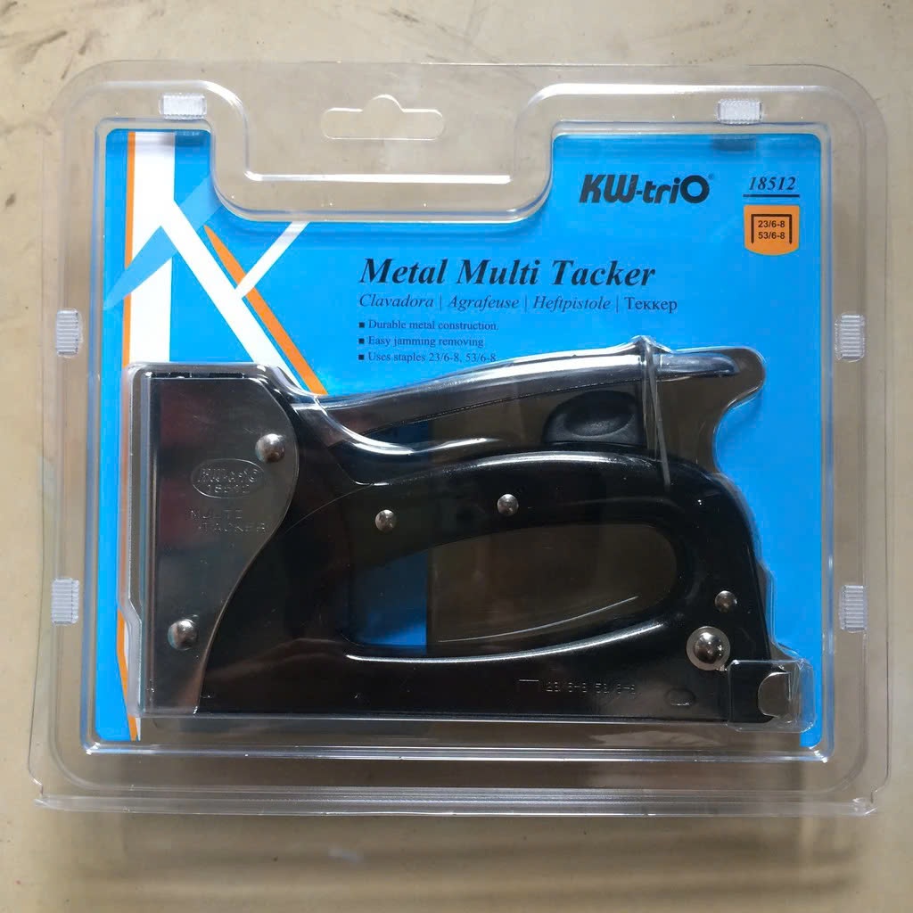 [CHÍNH HÃNG-GIÁ RẺ] Súng bắn ghim Kw-TriO 18513 kèm hộp ghim 23/8